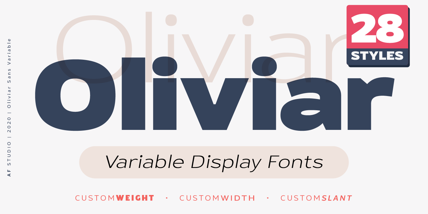 Font Oliviar Sans